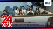 SB19, kinilala sa senado matapos ang historic Lollapalooza performance | 24 Oras