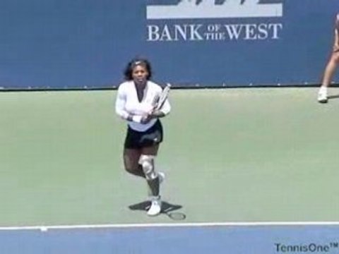 Serena Williams - BH - FH - Prostrokes 2.0 Slow-Motion