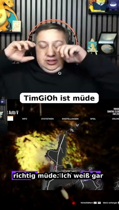 Timgioh ist müde