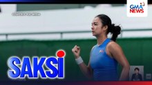 Alex Eala, uusad sa Quarterfinals matapos magwagi laban sa Thailand | Saksi