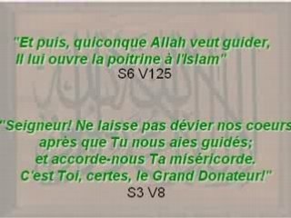 Recit tres émouvant d'une convertie MashAllah !!