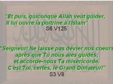 Recit tres émouvant d'une convertie MashAllah !!