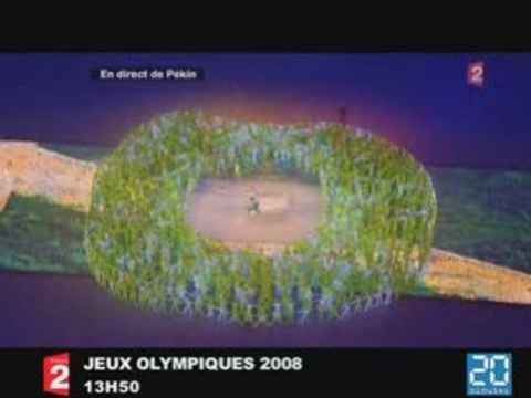 Zapping JO 2008 : La cérémonie d'ouverture