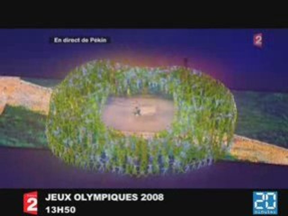 Zapping JO 2008 : La cérémonie d'ouverture