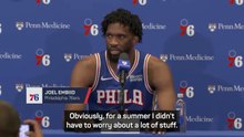 'I didn't talk to LeBron, I didn't recruit him' - Embiid on new Sixers team-mate