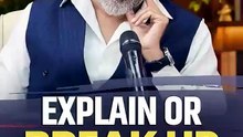 Explain Or Break Up || Acharya Prashant