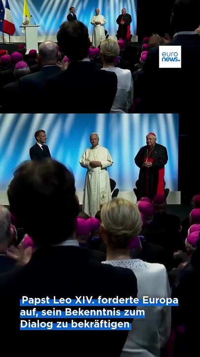Papst mahnt Europa zu mehr Zusammenarbeit in der Weltpolitik