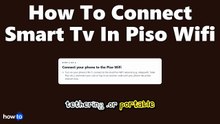 How to connect smart tv in piso wifi (Step by Step)