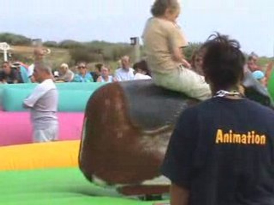 Cédric fait du rodéo