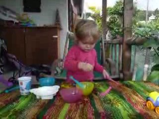 marie fait sa cuisine