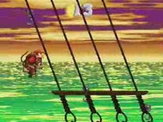 Donkey Kong Country 2 : exemple d'un niveau