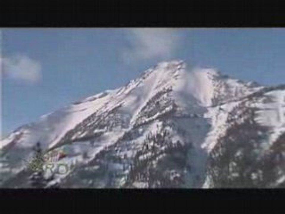 Falling Forward Ski Trailer