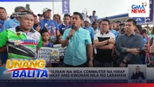 Tigil-pasada ng grupong MANIBELA, suspendido ngayong araw; makikipag-usap ang grupo sa LTO | Unang Balita