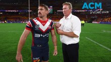 'Good spirits': Roosters players back injured Watson for grand final