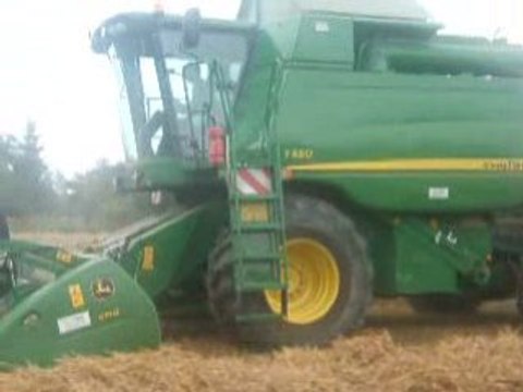 moisson 2008 new holland et john deere