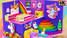 DIY Miniature House #213 ❤️ How To Make Cardboard House - Build Amazing Unicorn House From Cardboard