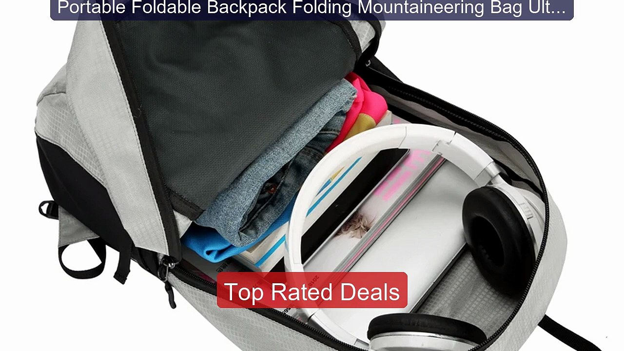 Portable Foldable Backpack Folding Mountaineering Bag Ultrali... -- Amazing Value 2026 | Must Have!