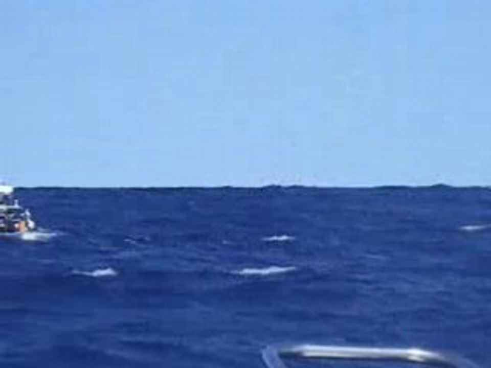 Premier essai video en mer snsm