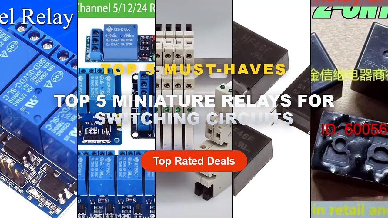 Amazing Top 5 Miniature Relays For Switching Circuits You Need To See ...