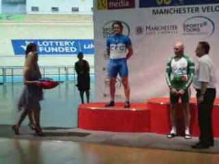 Championnats Europe cyclism piste master Manchester 2008