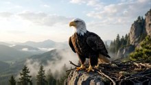 The Eagle’s First Flight 🦅 | A Powerful Story of Courage & Strength | Eagle Story