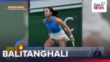 Alex Eala, pasok na sa quarterfinals matapos makatapat ang Thailand sa women's singles | Balitanghali