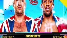 ¡TRAICIÓN Y NEGOCIOS! Joshua arruina el combate vs Fury y entra David Benavidez al rescate