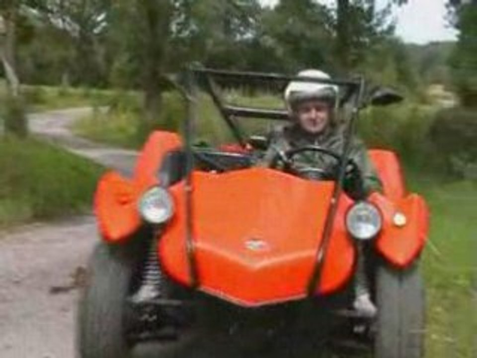 Demo Secma Fun Buggy 340 sur asphalte Août 2008