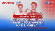 2026 ASIAN GAMES – Paano nagsimula ang Olympic pole vaulter na si EJ Obiena? | GMA News Feed