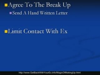 Winning Girlfriend Back