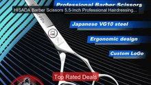 HISADA Barber Scissors 5.5-Inch Professional Hairdressing Scis... -- Hot Deal 2026 | Limited Offer!