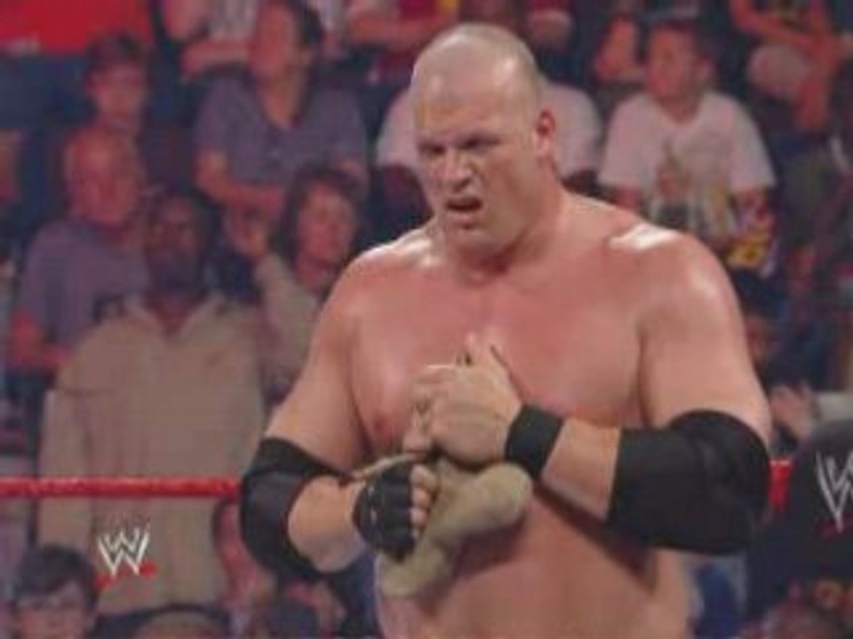 RAW Kane reveals the contents of his mysterious bag