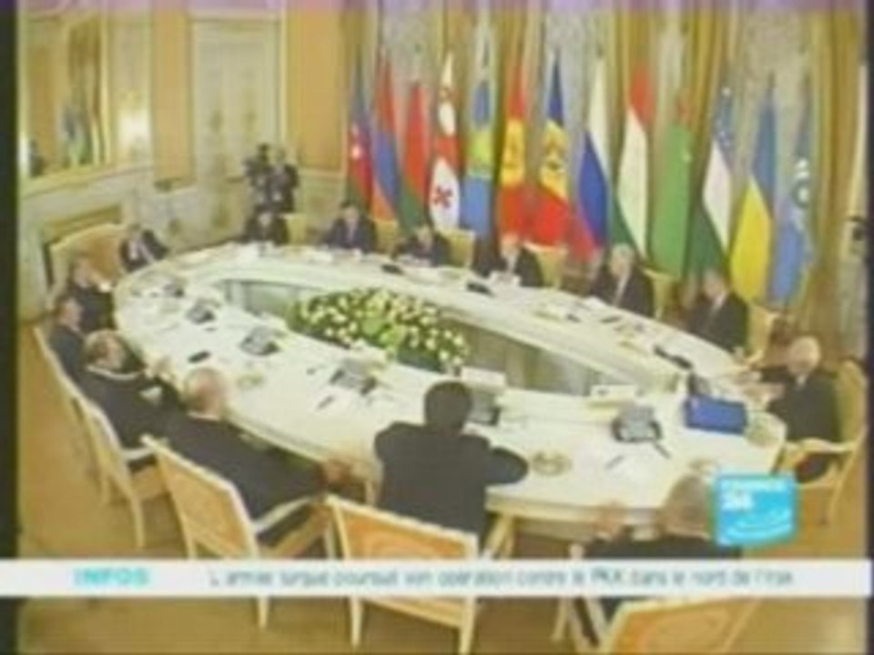 Russie Poutine Kosovo (Serbie) Ossétie du Sud (Géorgie)