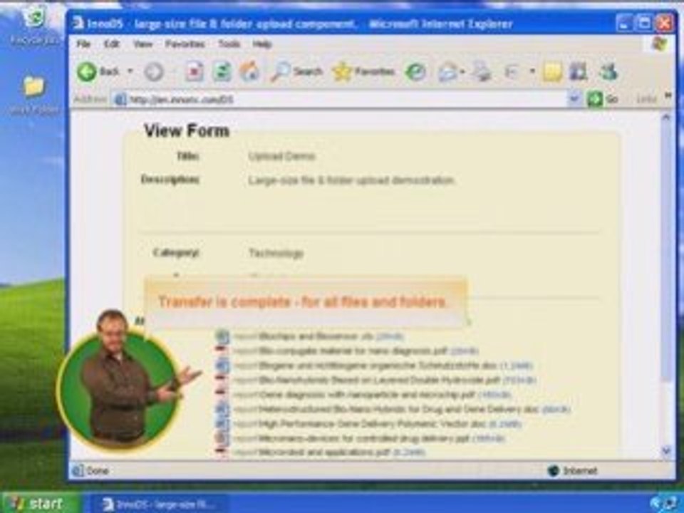 InnoDS - Large File & Folder Upload Component