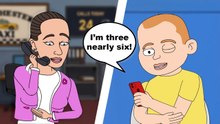 Tiny Tim Gets Stuck in a Park Toilet | Animated Prank Call