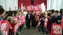 Burnham arrives at Labour conference ahead of speech