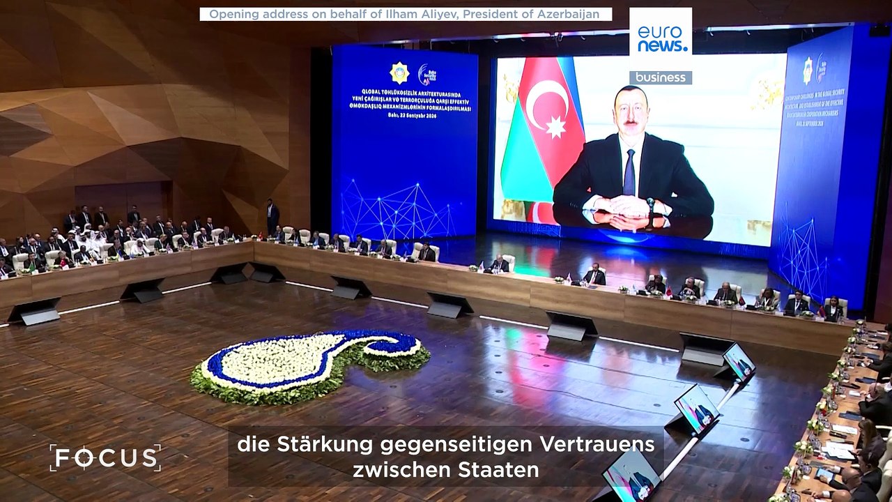 Sicherheitsforum in Baku rückt grenzüberschreitende Bedrohungen in den Fokus