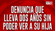El drama de Sabrina: la separaron de su hija a través de una denuncia falsa y está desesperada
