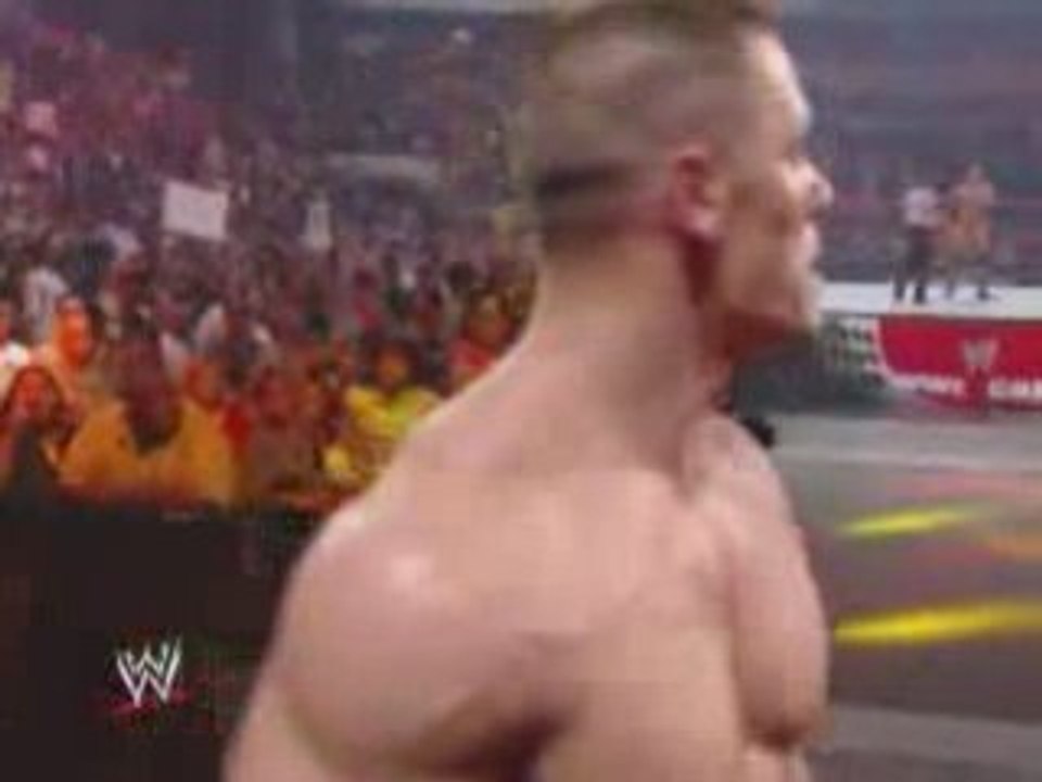 WWE RAW 11.08.08 Cena Batista vs Rhodes DeBiase