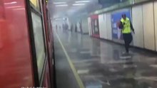 Reportan humo en tren de Línea 3 del Metro