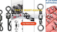 Top 5 Ball Bearing Swivels For Carp Fishing: Top 5 Best Sellers - 50Pcs Bearing Swivel Fishing Connector Stainless Steel...