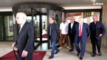 Letta, Fascina, Dell'Utri e Galliani a Olbia per ricordare Berlusconi
