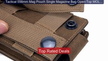 Tactical 556mm Mag Pouch Single Magazine Bag Open-Top MOLLE Bag fo... -- Best Deal 2026 | Shop Now!