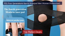 1PC Four Generations Sports Kneepad Men Women Pressurized Elas... -- Best Buy 2026 | Great Quality!