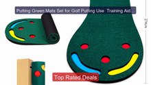 Putting Green Mats Set for Golf Putting Use  Training Aid Put Cup &... -- Top Rated 2026 | Buy Now!