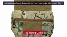 Hunting Drop Dump Pouch Molle Vest CRM CRX JPC Chest Rig Hanging U... -- Best Deal 2026 | Shop Now!