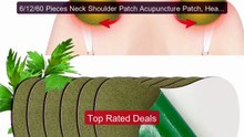 6/12/60 Pieces Neck Shoulder Patch Acupuncture Patch, Heat Pat... -- Best Buy 2026 | Great Quality!