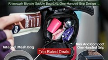 Rhinowalk Bicycle Saddle Bag 0.4L One-Handed Grip Design Sm... -- Top Pick 2026 | Unbeatable Price!