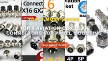 Best Top 5 Aviation Circular Connectors For Panel Mounting on AliExpress | Review - 1Set GX16 16mm Metal Circular Aviati...