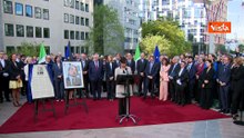 Edificio Eurocamera intitolato a Sassoli, la moglie: Crisi ci chiamano a responsabilità comune